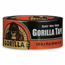 Gorilla Glue Repair Tape - 10 yd Length x 1.93" Width - Black - 1 Each