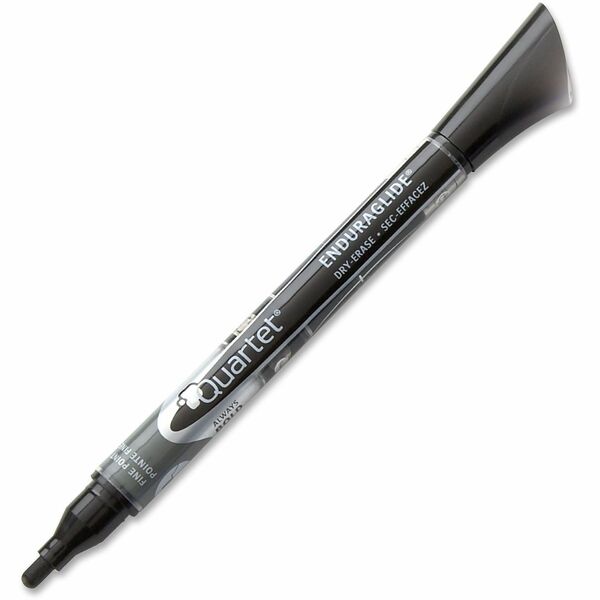 Quartet® EnduraGlide® Dry-Erase Markers, Fine Tip, Black, 12 Pack - Fine Tip , Black, 12 Pack