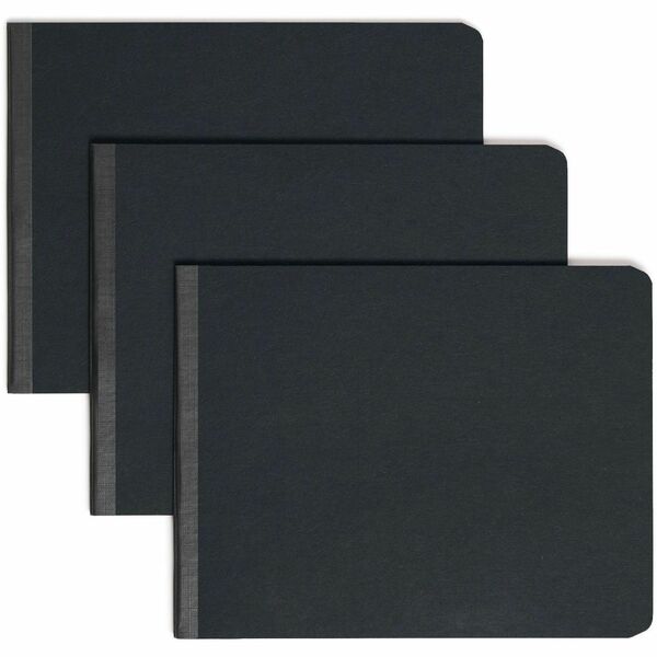 Smead Premium Pressboard Letter Recycled Fastener Folder - 8 1/2" x 11" - 2" Expansion - 1 Fastener(s) - 2" Fastener Capacity for Folder - Pressboard - Black - 100% Recycled - 1 Each