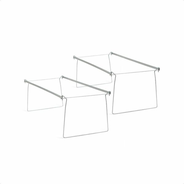 Smead Hanging Folder Frames - Letter - 23"-27" Long - Steel - Gray - 2 / Pack