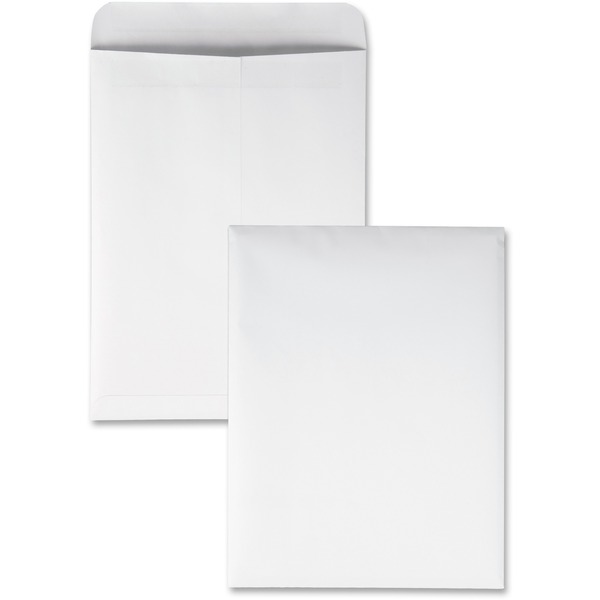 Quality Park 9 x 12 Catalog Mailing Envelopes with Redi-Seal® Self-Seal Closure - Catalog - #10 1/2 - 9" Width x 12" Length - 28 lb - Self-sealing - 100 / Box - White