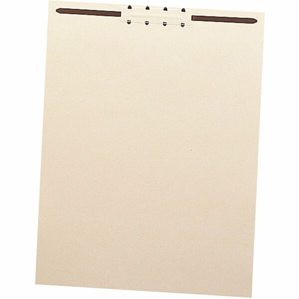 Smead File Backs with Fastener - 8.5" Height x 11.5" Width - 2" Maximum Capacity - For Letter 8 1/2" x 11" Sheet - Rectangular - Manila - Manila - 100 / Box