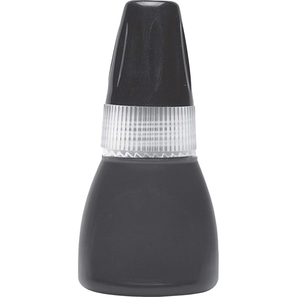 Xstamper 10 ml Bottle Refill Inks - 1 Each - Black Ink - 0.34 fl oz - Black