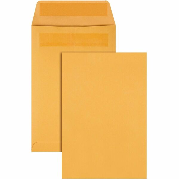 Quality Park 6-1/2 x 9-1/2 Catalog Mailing Envelopes with Redi-Seal® Self-Seal Closure - Catalog - #1 3/4 - 6 1/2" Width x 9 1/2" Length - 28 lb - Self-sealing - Kraft - 250 / Box - Kraft