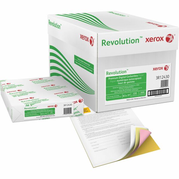 Bold Digital Carbonless Paper - Letter - 8 1/2" x 11" - 1250 / Carton - Sustainable Forestry Initiative (SFI) - Capsule Control Coating - White
