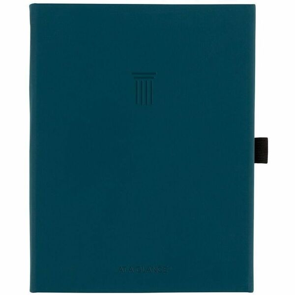 At-A-Glance Foundation Undated Weekly/Monthly Planner 8-1/2" x 6-3/4" Blue - Weekly, Monthly - 12 Month - 6 3/4" x 8 1/2" Sheet Size - Blue - Undated - 1 Each