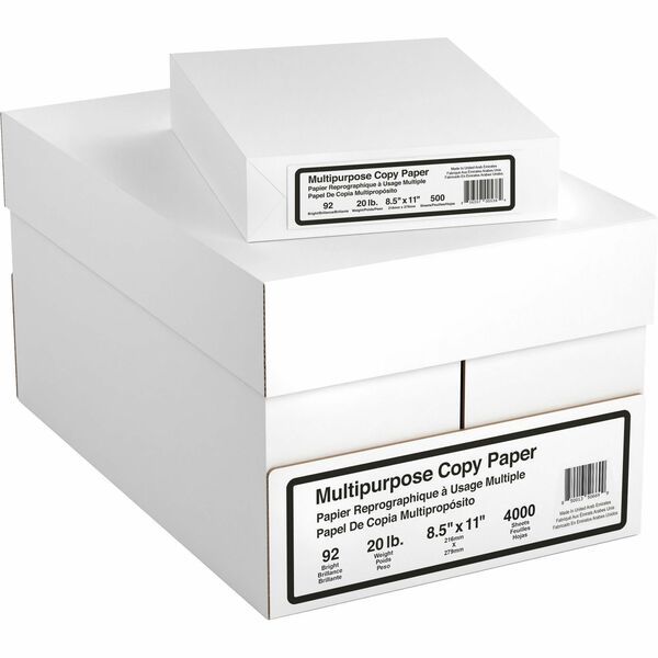 Special Buy Economy 20 lb Copy Paper - 8 1/2" x 11" - 20 lb Basis Weight - 48 / Pallet - White