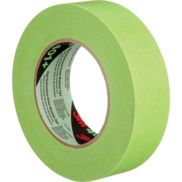 3M 401  High Performance Green Masking Tape - 2.17" Length x 0.71" Width - 1 Roll - Green