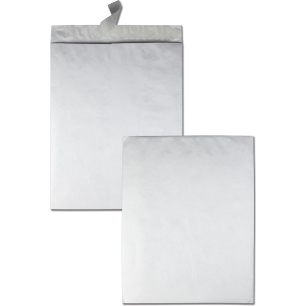 Survivor® 18 x 23 DuPont Tyvek Catalog Envelopes with Self-Seal Closure - Catalog - 18" Width x 23" Length - 18 lb - Peel & Seal - Tyvek - 25 / Box - White