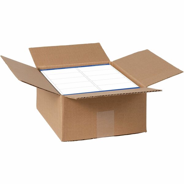 Avery® 2" x 4" Labels, Ultrahold®, 5,000 Labels (95523) - Waterproof - 2" Width x 4" Length - Permanent Adhesive - Rectangle - Laser - White - Film - 10 / Sheet - 500 Total Sheets - 5000 Total Label(s) - 1 - Permanent Adhesive, Durable, Stick & Stay, Customizable, Scuff Resistant, Tear Resistant, Smudge Resistant, Jam Resistant