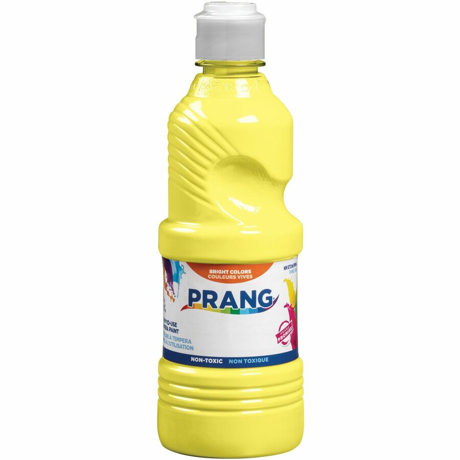 Prang Liquid Tempera Paint - 16 oz - 1 Each - Yellow