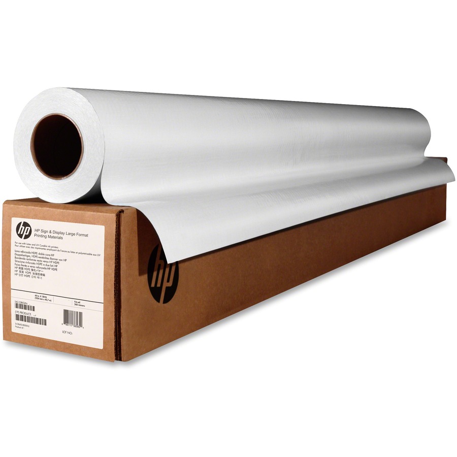HP Q657 Universal Instant-dry Gloss Photo Paper - 107 Brightness24" x 100 ft - 53.30 lb Basis Weight - Glossy - 1 / Roll