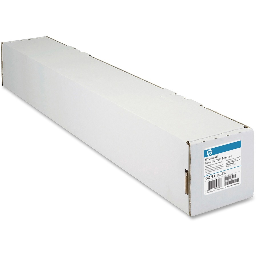 HP Universal Instant-dry Semi-gloss Photo Paper - 107 Brightness24" x 100 ft - Satin - 1 / Roll