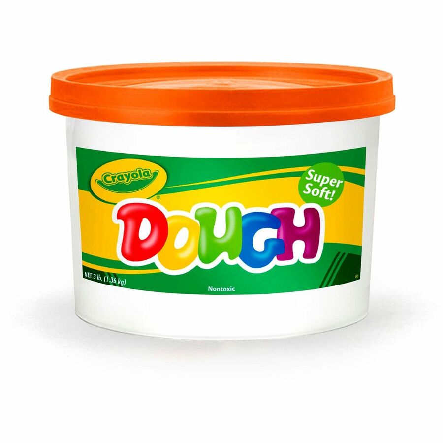 Crayola Super Soft Dough - Modeling, Fun and Learning, Painting and Drawing - 1 Each - Orange