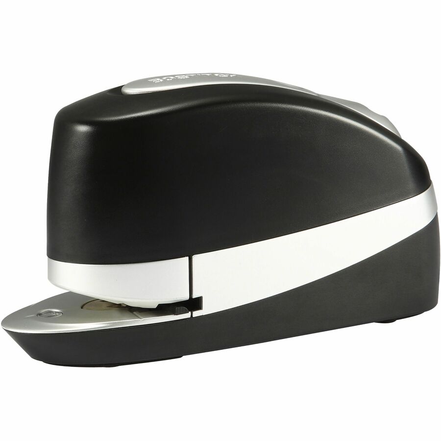 Bostitch Impulse 20 Executive Electric Stapler - 20 Sheets Capacity - 210 Staple Capacity - Full Strip - Black, Silver