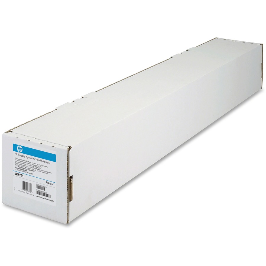 HP Everyday Pigment Ink Photo Paper - 90 Brightness - 96% Opacity42" x 100 ft - Satin - 1 Each