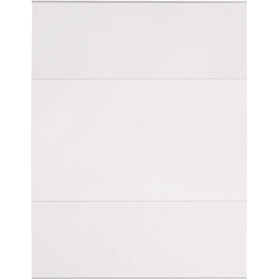 Lorell Acrylic Cubicle Frame - 1 Each - 8.50" Holding Width x 11" Holding Height - Rectangular Shape - Acrylic - Clear