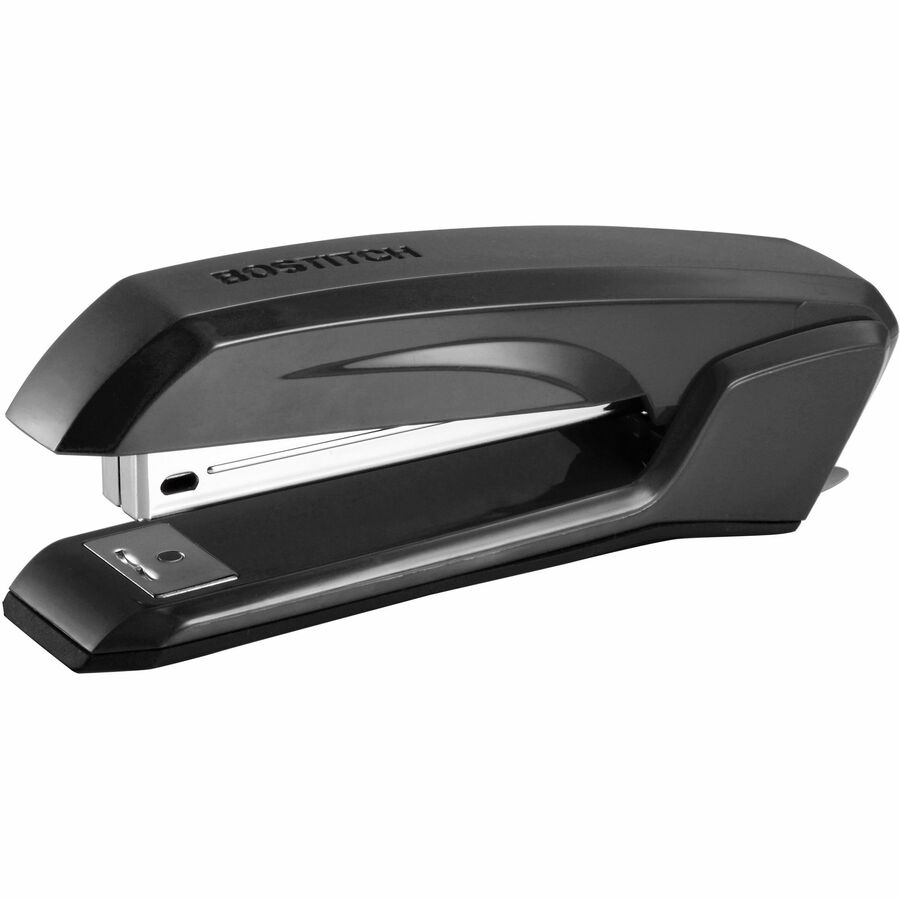 Bostitch Ascend Stapler - 20 Sheets Capacity - 210 Staple Capacity - Full Strip - 1/4" Staple Size - Black
