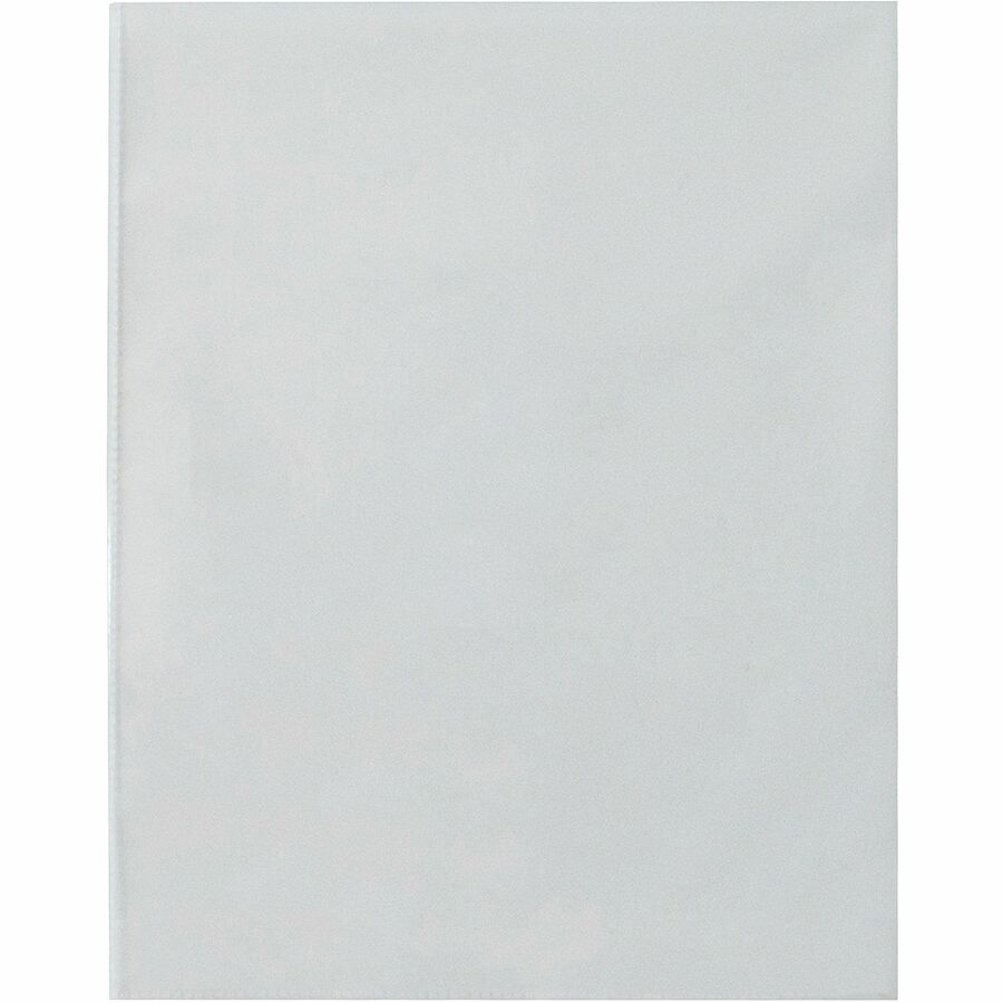 Business Source Full Sheet Top Load Poly Sheet Protectors - 3.1 mil Thickness - For Letter 8 1/2" x 11" Sheet - Rectangular - Clear - Polypropylene - 50 / Box