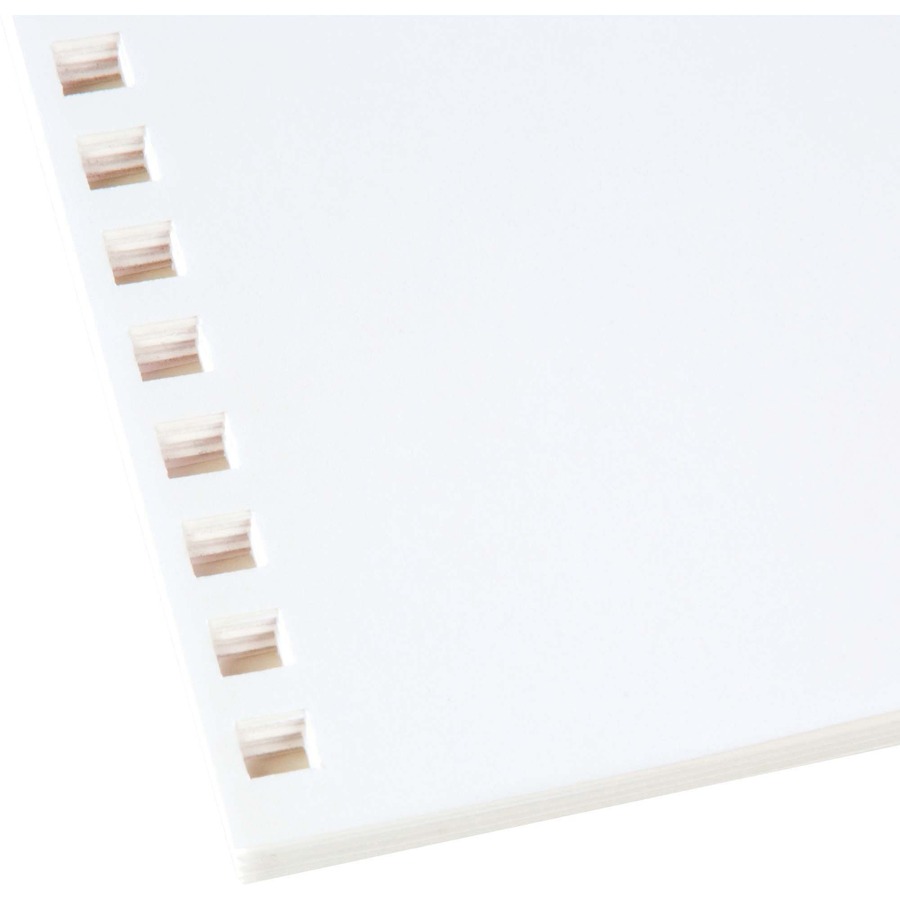 GBC ProClick 32-Hole Pre-punched Paper - White - 96 Brightness - Letter - 8 1/2" x 11" - 24 lb Basis Weight - 250 / Pack - Pre-punched