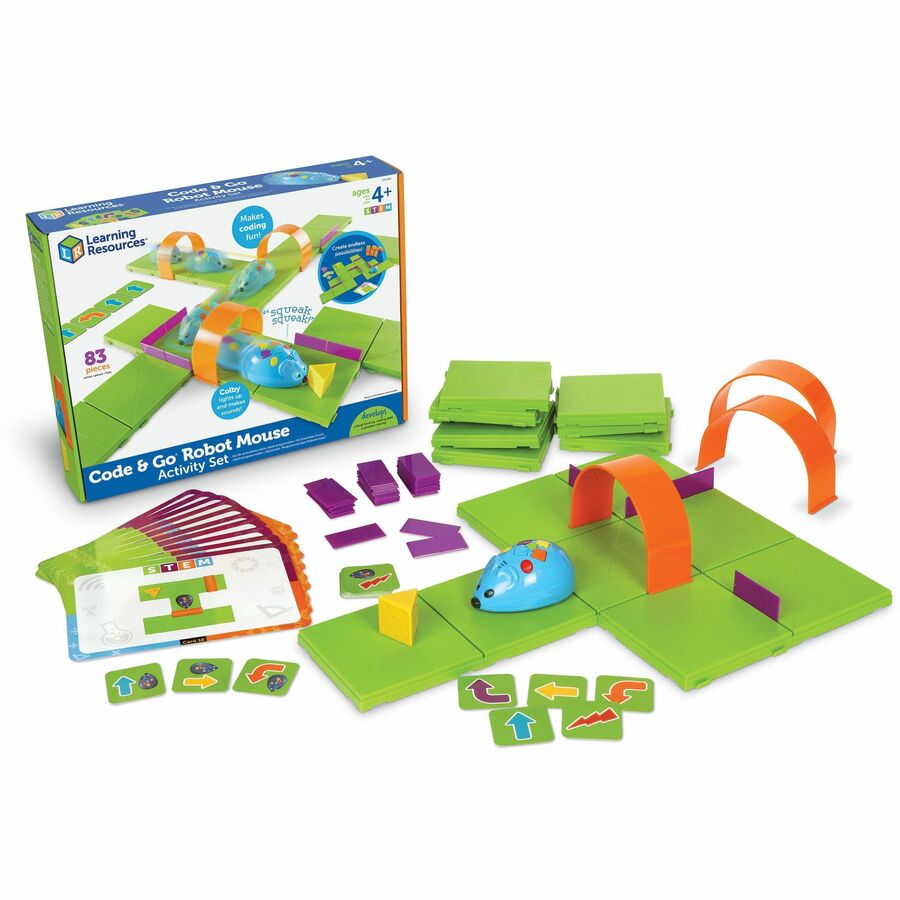 Learning Resources Code/Go Robot Mouse Activity Set - Theme/Subject: Learning - Skill Learning: Building, Logic, Critical Thinking, Coding - 5 Year & Up