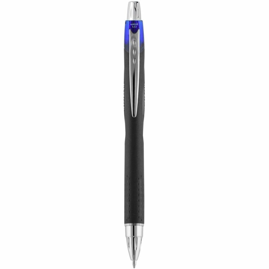 uni® Jetstream RT Ballpoint Pen - Medium Pen Point - 1 mm Pen Point Size - Retractable - Blue Pigment-based Ink - 1 Dozen