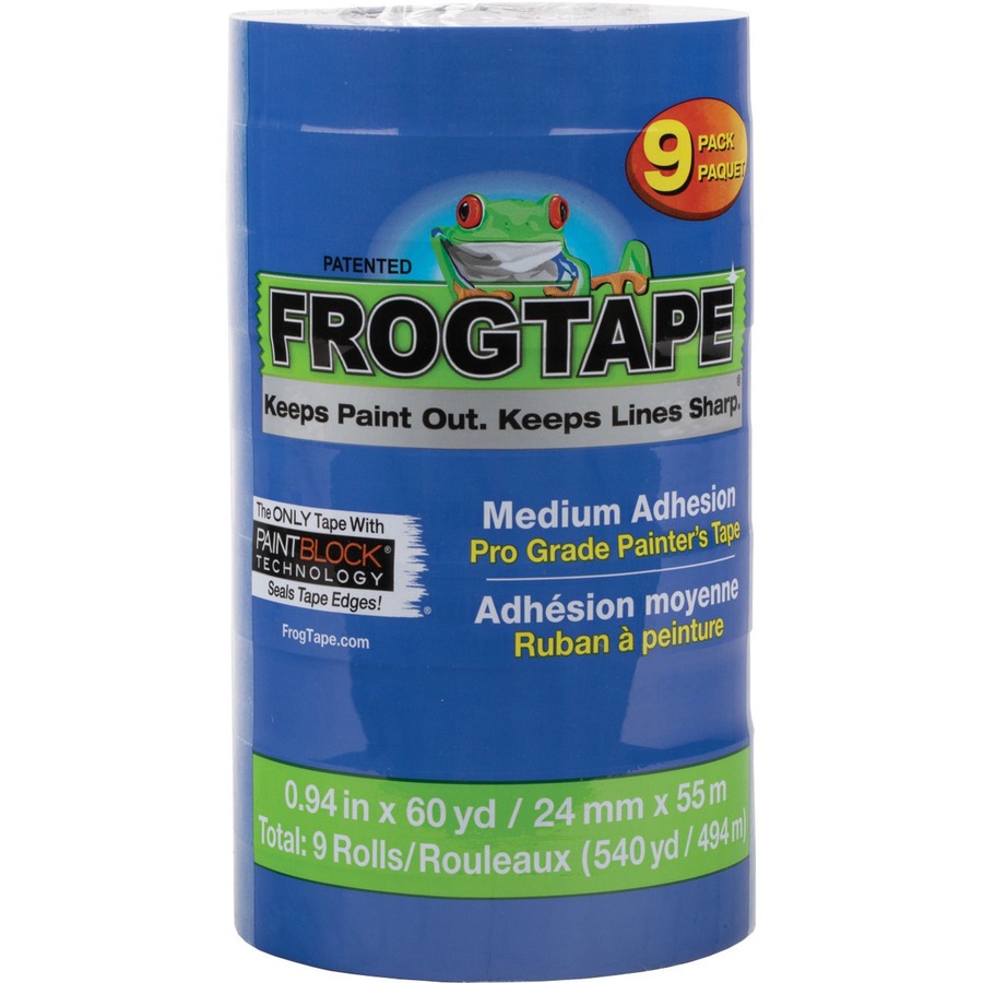 Duck Painter's Tape - 20 yd Length x 0.94" Width - 9 - Blue
