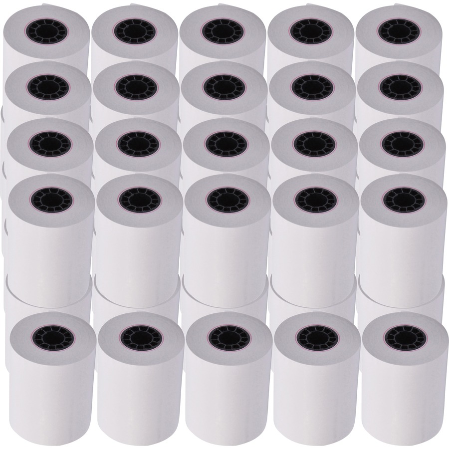 ICONEX Thermal Receipt Paper - White - 2 1/4" x 55 ft - 50 / Carton - BPA Free