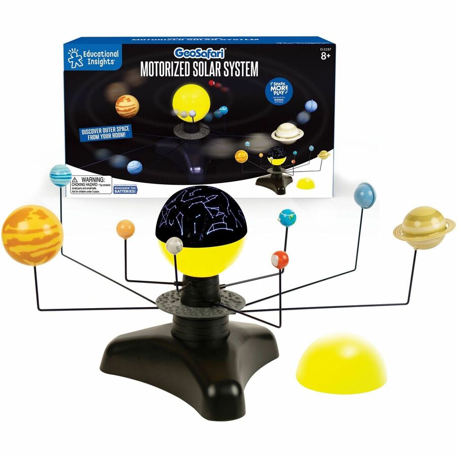 Educational Insights GeoSafari Motorized Solar System - Theme/Subject: Learning - Skill Learning: Planets, Solar System - 8 Year & Up - Multi
