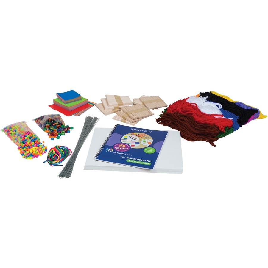 Learn It By Art™ 2nd-Grade Math Art Integration Kit - Theme/Subject: Learning - Skill Learning: Science, Technology, Engineering, Mathematics, Planning - 1 / Kit
