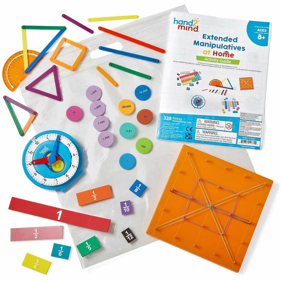 Learning Resources Extended Manipulative Home Kit - Skill Learning: Manipulative Skill - 8  - 1 Each
