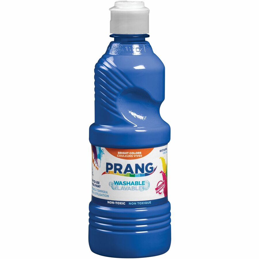 Prang Washable Paint - 16 fl oz - 1 Each - Blue