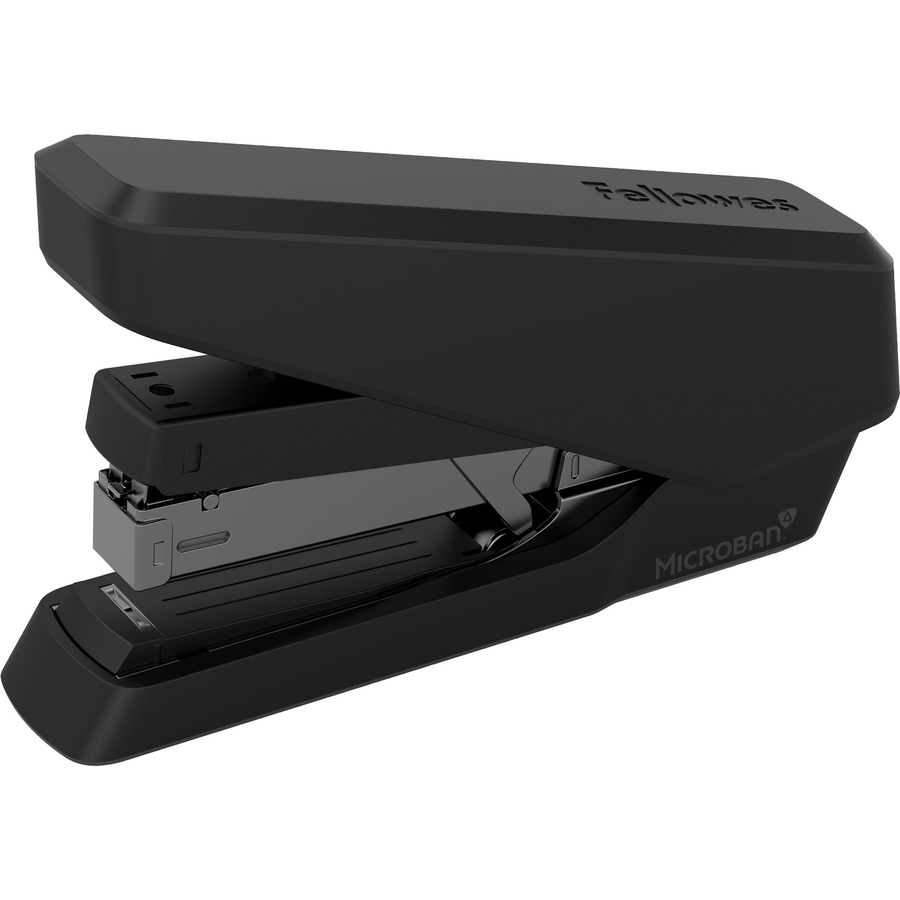 Fellowes EasyPress Full Strip Stapler - 40 Sheets Capacity - 210 Staple Capacity - Full Strip - 1/4" Staple Size - Black