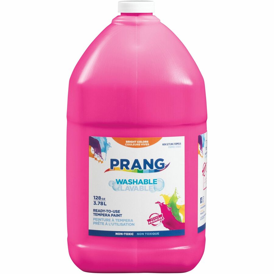 Prang Washable Paint - 1 gal - 1 Each - Magenta