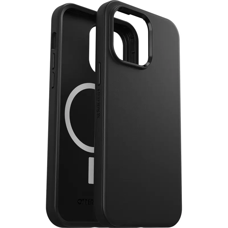 OtterBox Symmetry  MagSafe Apple iPhone 14 Pro Max Case Black - (77-89062), Antimicrobial, DROP  3X Military Standard, Raised Edges, 7 Years Warranty