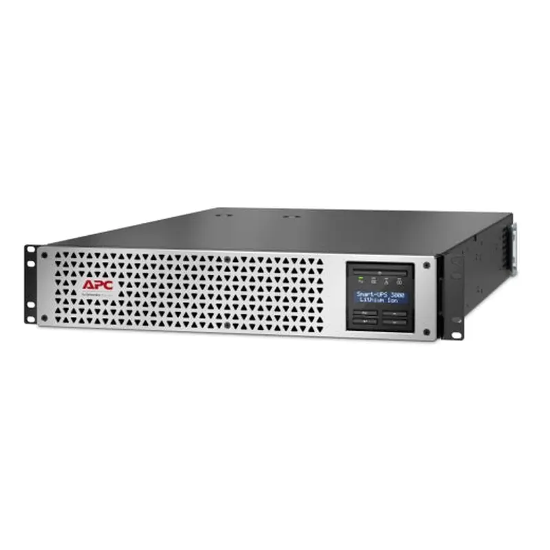 APC Smart-UPS Line Interactive 3000VA, Lithium-ion, Rack, 2U, 230V, 8x IEC C13   1x IEC C19, SmartConnect, w/Network Management Card, AVR, LCD