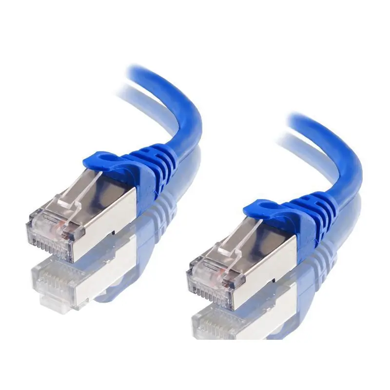 Astrotek CAT6A Shielded Ethernet Cable 20m Blue Color 10GbE RJ45 Network LAN Patch Lead S/FTP LSZH Cord 26AWG