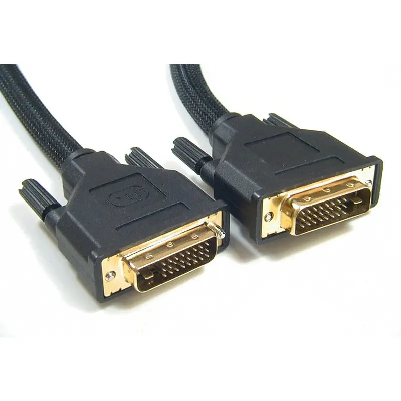 Astrotek DVI-D Cable 2m - 24 1 pins Male to Male Dual Link 30AWG OD8.6mm Gold Plated RoHS