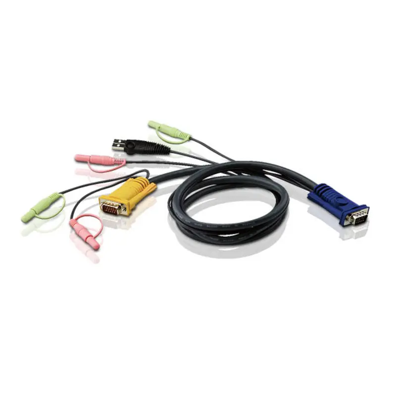 Aten KVM Cable 3m with VGA, USB & Audio to 3in1 SPHD & Audio to suit CS173xB, CS173xA, CS175x (LS)
