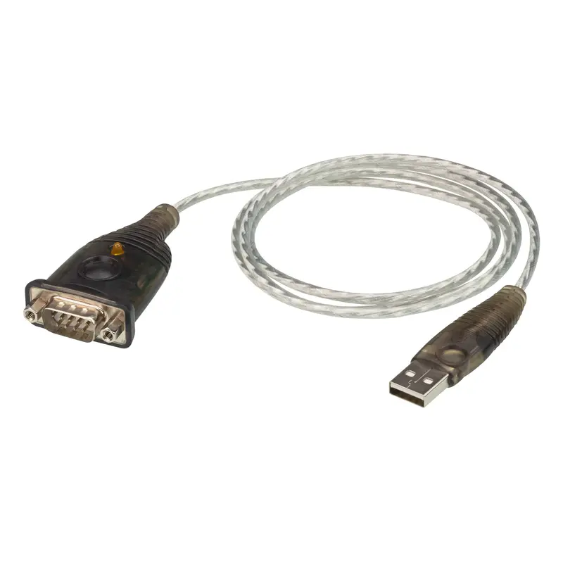 Aten USB to RS232 converter with 1m cable921.6 Kbps Transfer Rate, Compatible with Windows, Mac, Linux