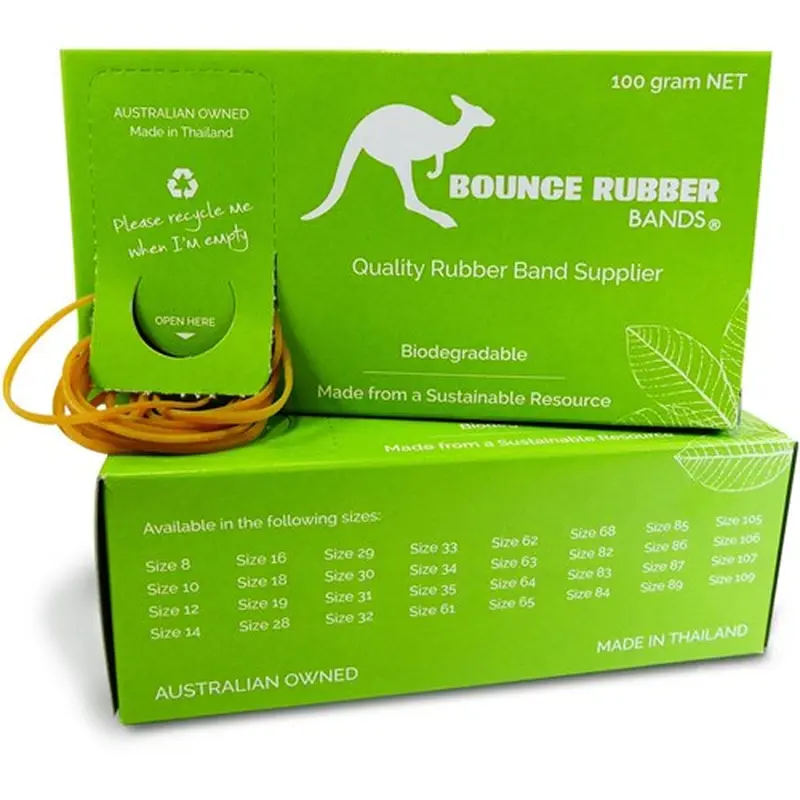 Bounce Rubber Bands Size 30 Box 100gm