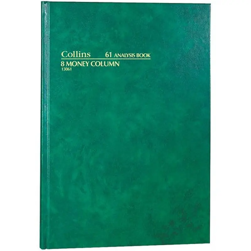 Collins Analysis 61 Series A4 8 Money Column Green