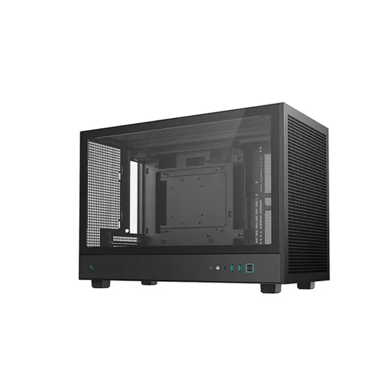 DeepCool CH260 M-ATX Case, Extremely Portable SizeAbundant Airflow VentilationMesh and glass panelsSupport up to 360mm liquid coolingDirect instal