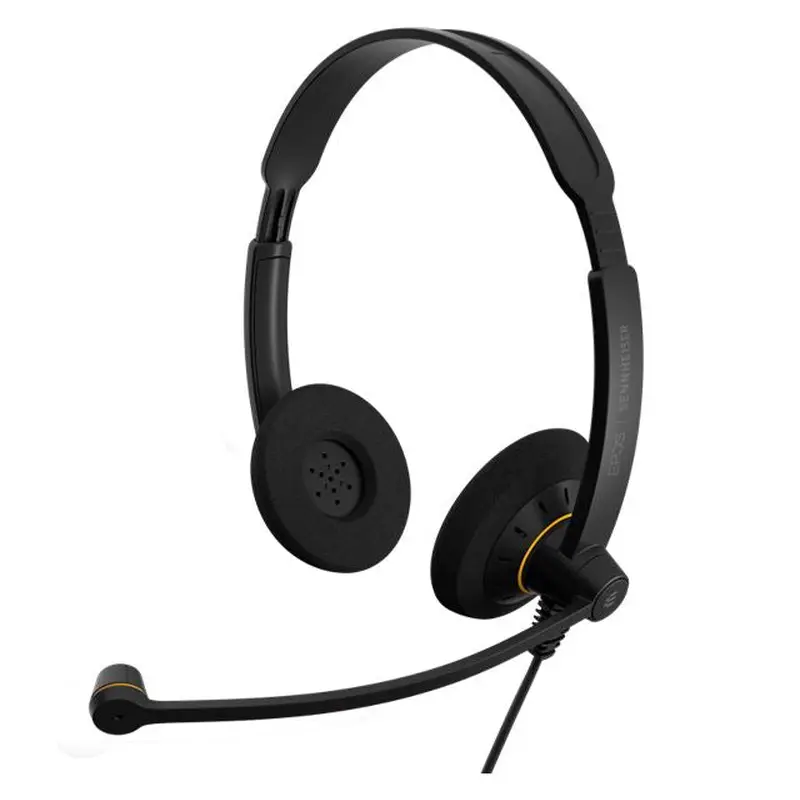 EPOS | Sennheiser IMPACT SC 60 USB ML Binaural Wideband Office headset, integrated call control, USB connect, Activegard protection, noise cancel mic,