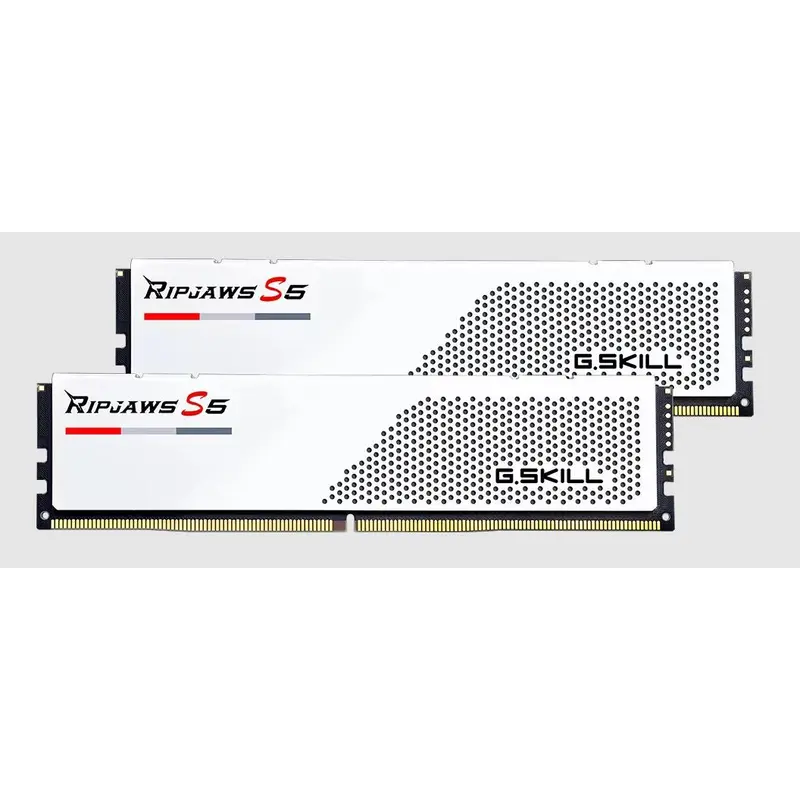 G.SKILL F5-6000J3648D16GX2-RS5W 32GB (2 x 16GB)/ DDR5 6000 MT/s/ Timings 36-48-48-96/ Voltage 1.25V/ Ripjaws S5