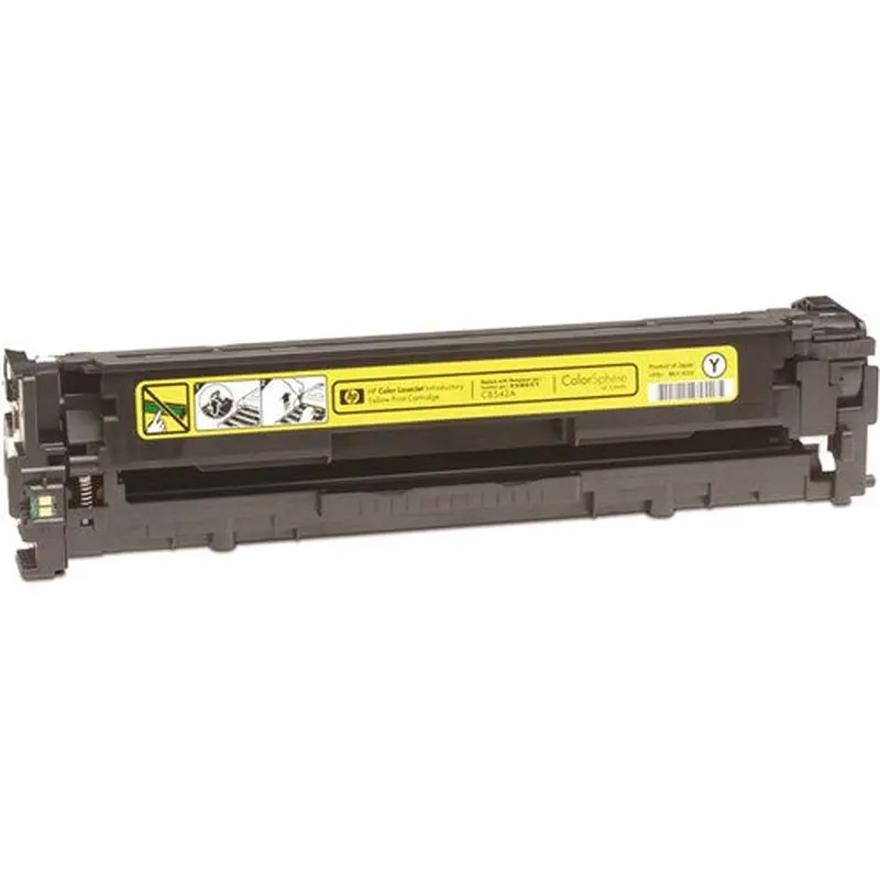 HP 125A LaserJet Toner Cartridge Yellow CB542A