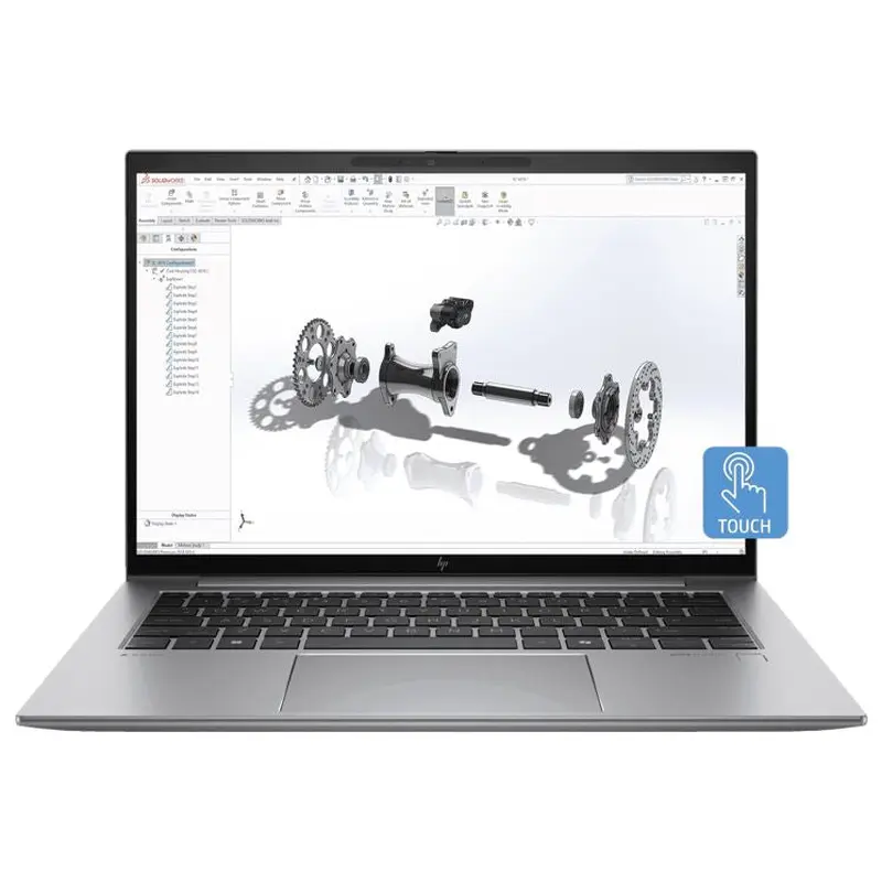 HP ZBook FireFly G11 14' WUXGA TOUCH Intel AI U5-125H 16GB DDR5 512GB SSD WIN 11 PRO Arc Graphics Thunderbolt Fingerprint 3yrs OS 1.4kg Workstation