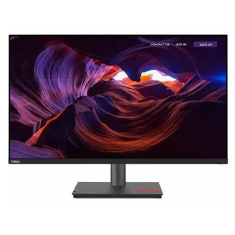 LENOVO ThinkVision P32p 31.5'/32' UHD Monitor 4K 3840x2160 16:9 Height Adjustable Tilt Swivel Pivot DP HDMI Thunderbolt 4 LAN 3xUSB3.2 Hub 3yr