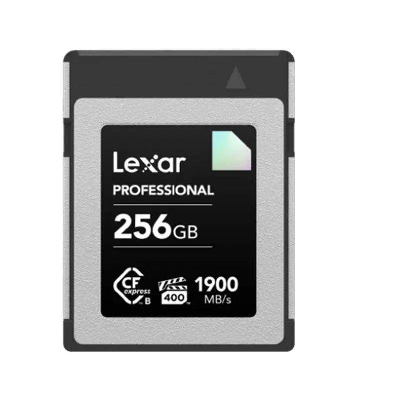 Lexar CFexpress Type B Diamond  Series 256GB  CFexpress Type B card Diamond 1900MB/s read, up to 1700MB/s write, VPG400, 8K RAW