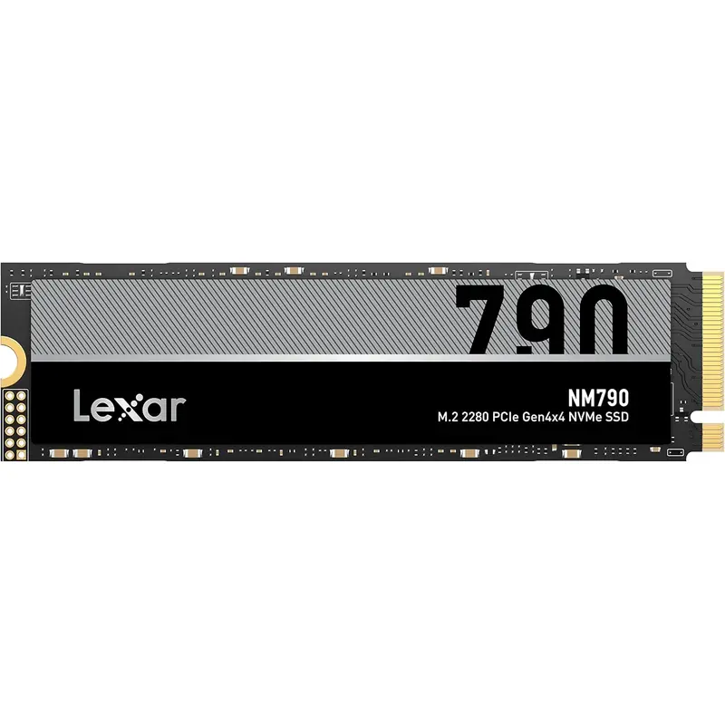 Lexar LNM790X004T-RNNNG Internal SSD 4TB M.2 2280 PCIe Gen 4x4 NVMe SSD up to 7400MB/s read, 6500MB/s write At 2x as fast as PCIe Gen3 SSDs2